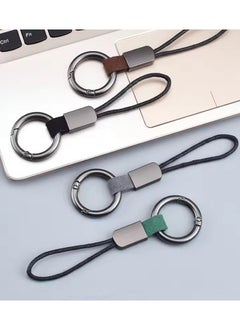 Goolsky Genuine Leather Keychains Simple Lanyard Keyring Men Women Car Key Holder Key Cover Auto Keyring Accessories Gifts  - Image 5