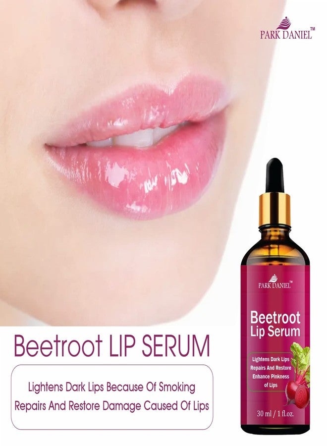 Park Daniel Beetroot Lip Serum Oil- For Soft and Shiny Lips - Lip Lightening & for Dry Lips Combo Pack Of 2 Bottle, 30ml(60ml) - Image 3