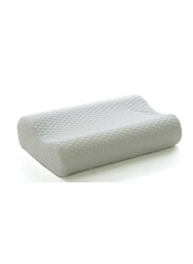 ACLIX White Contour Memory Foam Pillow Size: Standard - Image 1