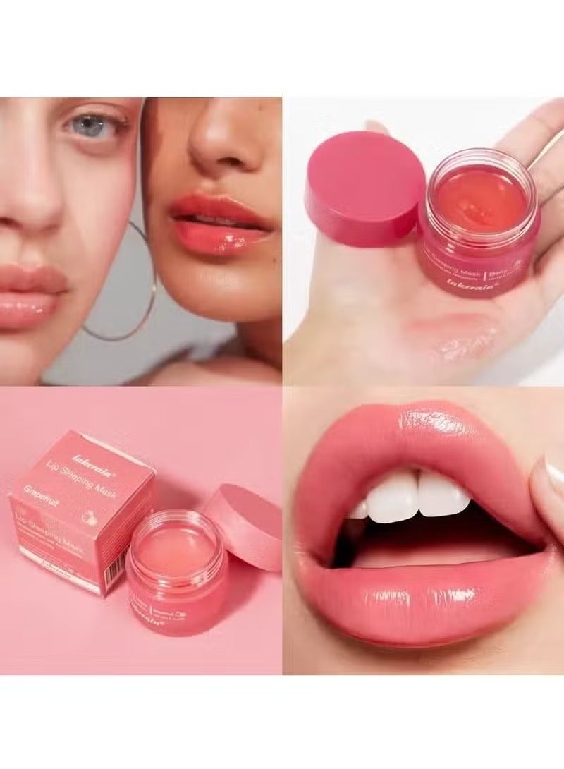 ليكرين 20g قناع الشفاه المرطب ليلة النوم الشفاه الرعاية الصيانة تتلاشى خطوط الشفاه تخفف من التهاب الشفاه منتجات الرعاية - Image 3