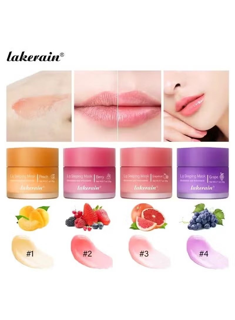 ليكرين 20g قناع الشفاه المرطب ليلة النوم الشفاه الرعاية الصيانة تتلاشى خطوط الشفاه تخفف من التهاب الشفاه منتجات الرعاية - Image 4