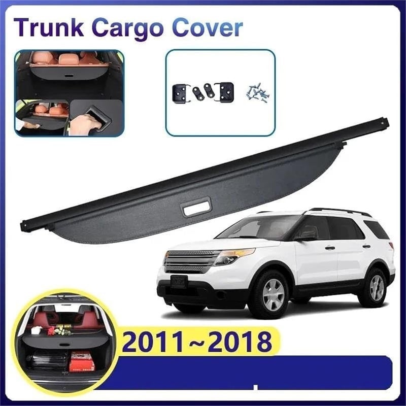 DEMULAX Trunk Cargo Cover for Explorer U502 2011-2018 - Image 4