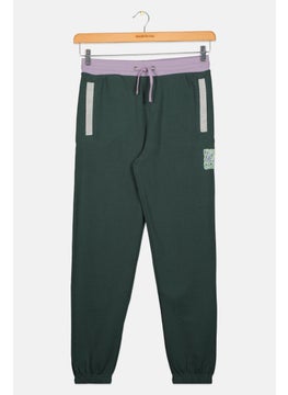 Billabong Kids Boy Sportswear Fit Outdoor Sweatpants, Green  - Image 1