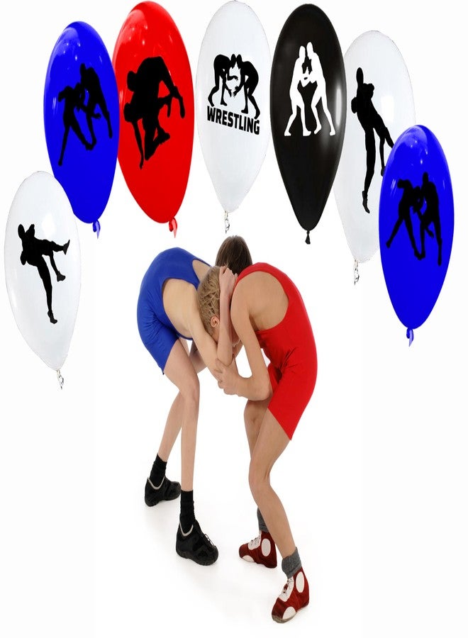 Atsmoicy 50 Pieces Wrestling Balloon Wrestling Match Themed Baby Shower Birthday Party Supplies Decorations Favors Balloon - Image 4
