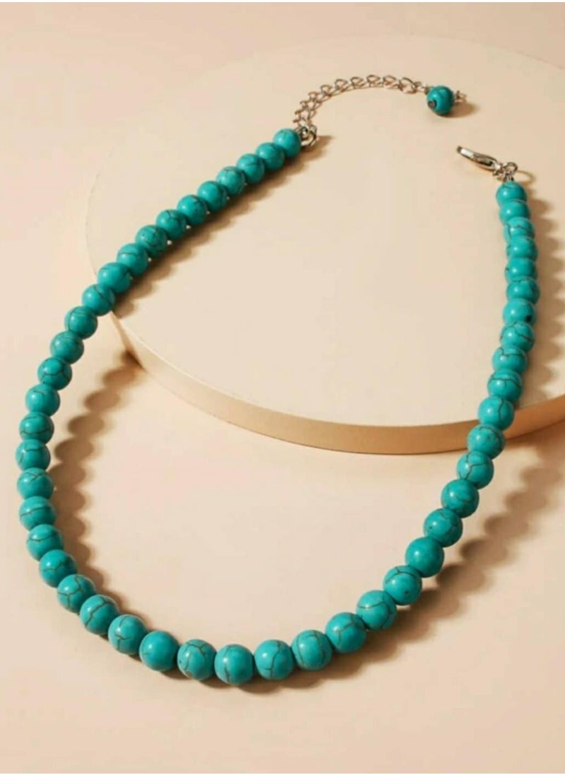 Women Choker (Necklace) With Turquoise - pzsku/ZCE3535AF704B0418CC48Z/45/_/1737739297/d9af6336-a650-4661-8df0-15ce2d4c884b