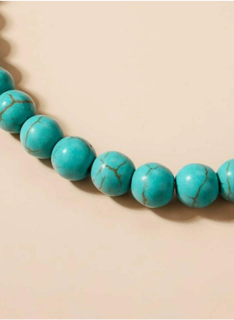 Women Choker (Necklace) With Turquoise - pzsku/ZCE3535AF704B0418CC48Z/45/_/1737739338/8373dc07-77bc-4171-802a-5ff53325b57f