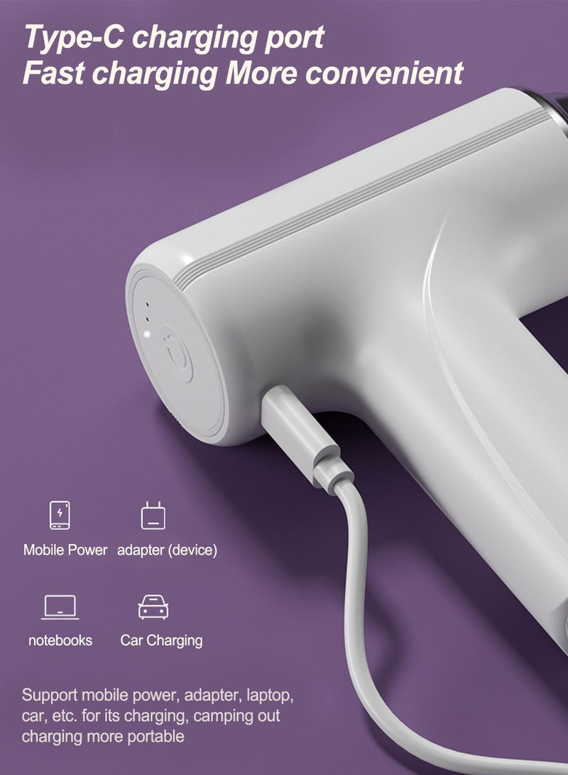 Sunhome Hand Mixer, Cordless Electric Whisk with 3-Speed Self-Control, 304 Stainless Steel Beaters for Butter Tarts, Cakes, Cookies - Image 5