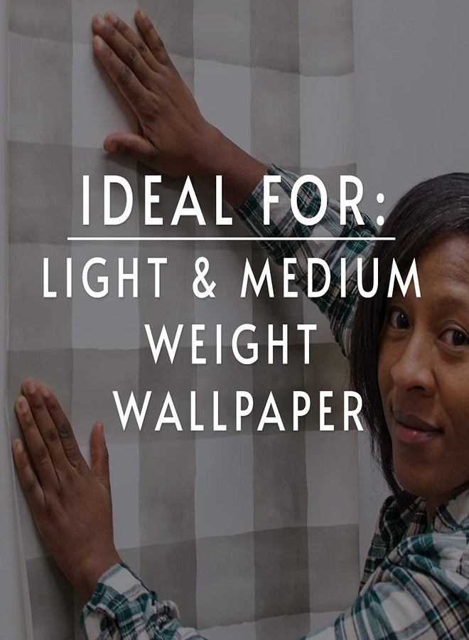 ROMAN Products Universal Wallpaper Paste for Lightweight Wallpapers and Borders, PRO-543 (32 Ounce - 65 sq. ft.), White - Image 2