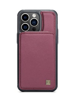 Suteni Back Cover Card Slots Leather Phone Case for iPhone  - Image 1