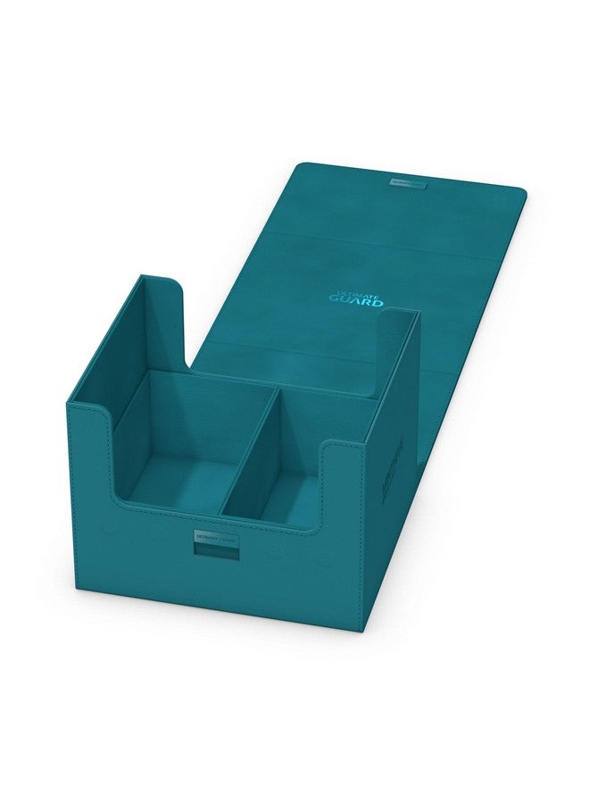 Ultimate Guard Minthive 30+, Deck Case for 30 Magnetic Card Cases, Perfect Storage for Graded Cards, Petrol, Secure Closure & Snaplock Mechanism - Image 4