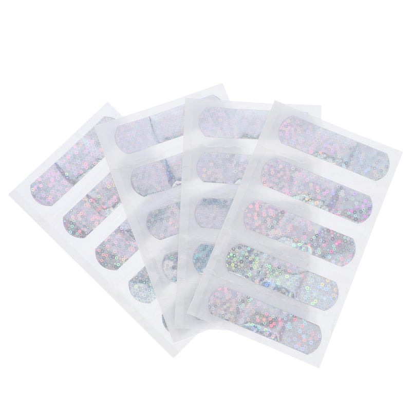 Colorful Waterproof Glitter Bandages For Cuts Scrapes Sensitive Skin First Aid Kit - Image 2