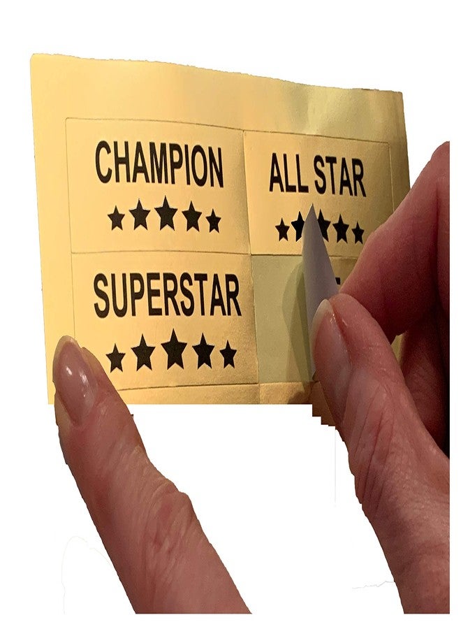Express Medals Chef Cook Award Trophy Party Favor Gift Prize Including 4 Gold Color Decals to Custom Personalize The Black Round Base - Image 4