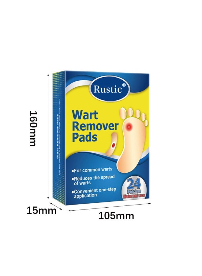 Dr. Scholl's Clear Away Wart Remover One-Step Bandages, 24 Count - Image 2