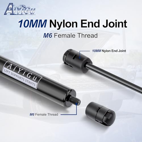 AiYiGu Front Hood Struts Shocks Lift Supports Gas Springs 4182 Compatible with Nissan 2004-2012 Titan, 2005-2013 Armada, 2004 Pathfinder, Replacement SG425003 Set of 2 PCS - Image 5