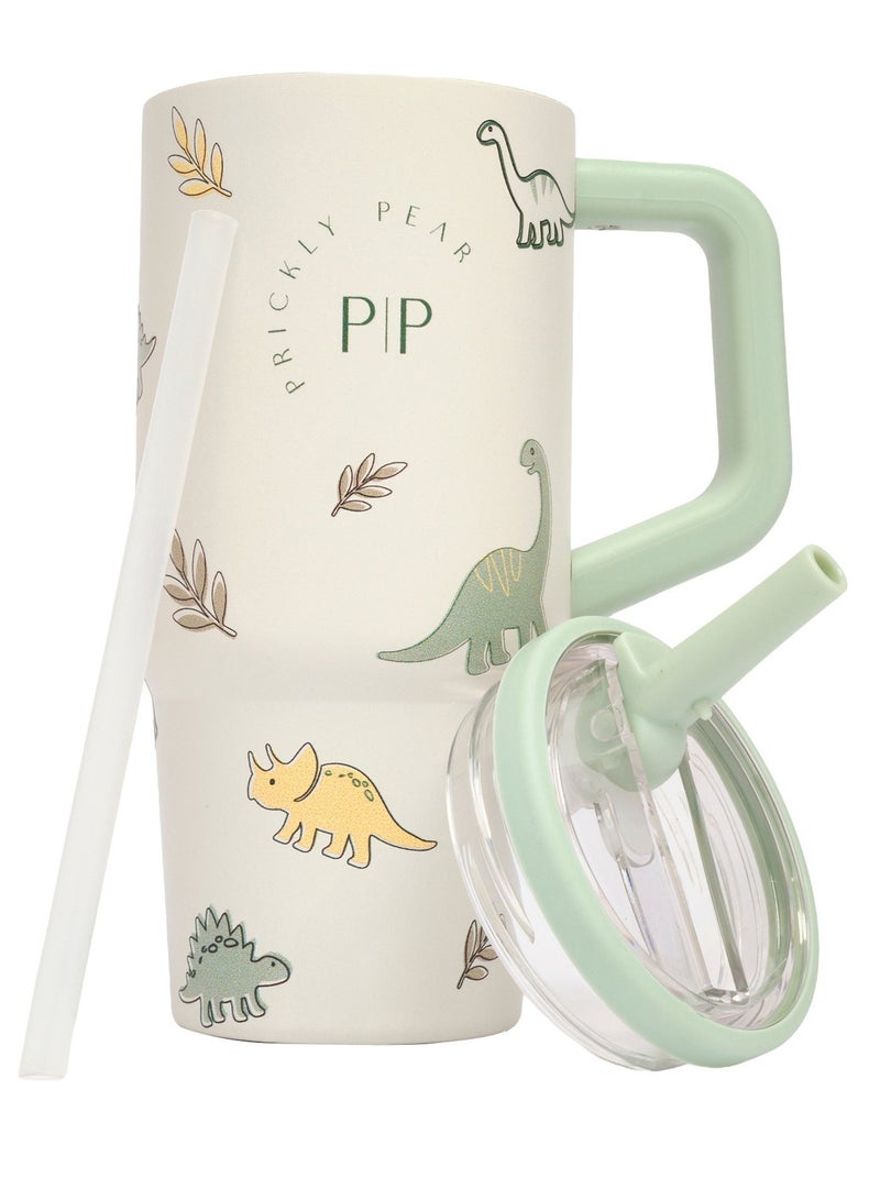 Prickly Pear Stainless Steel 20 Oz Hydrator Water Bottle 2.0 - Dino-roar - Image 1