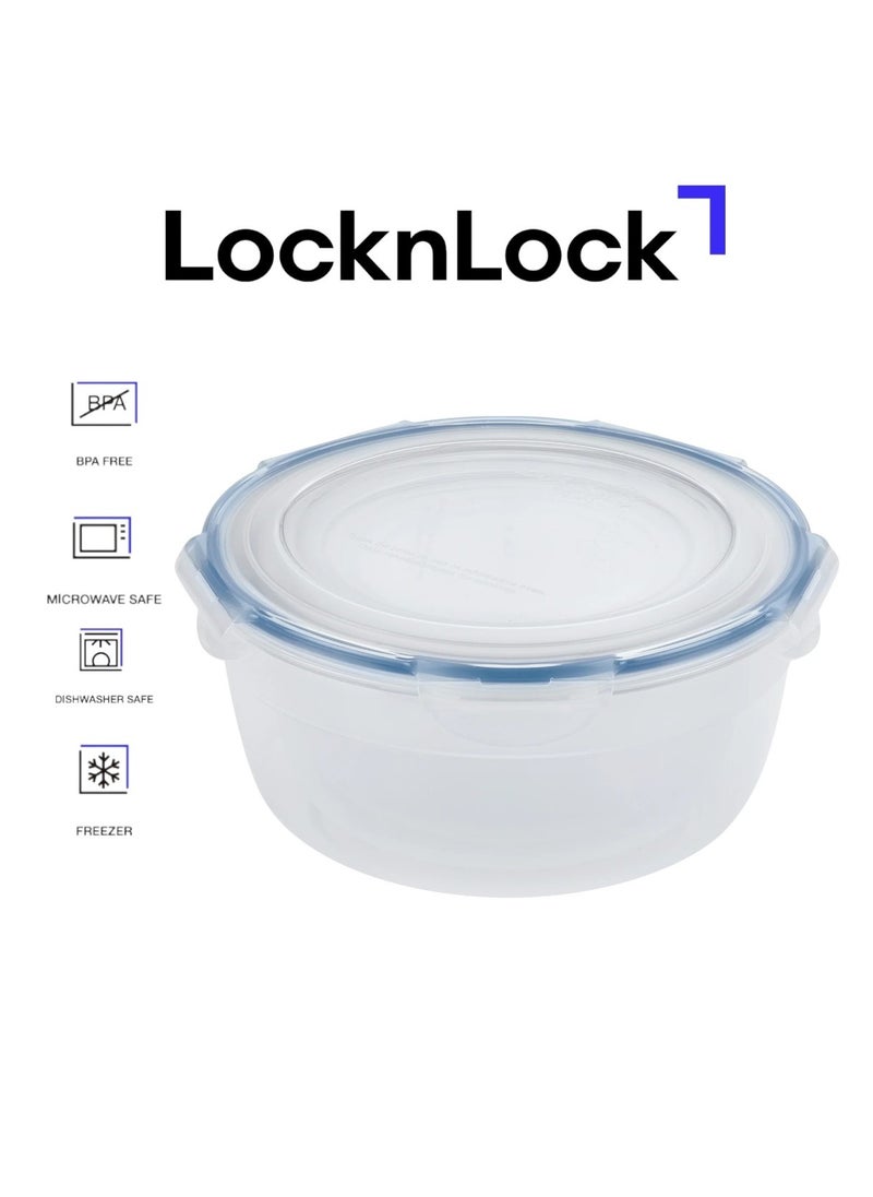 LOCK & LOCK LocknLock 2.1L Salad Bowl  – Airtight, BPA-Free Container with Drainage Tray for Fresh Salads  - Image 1