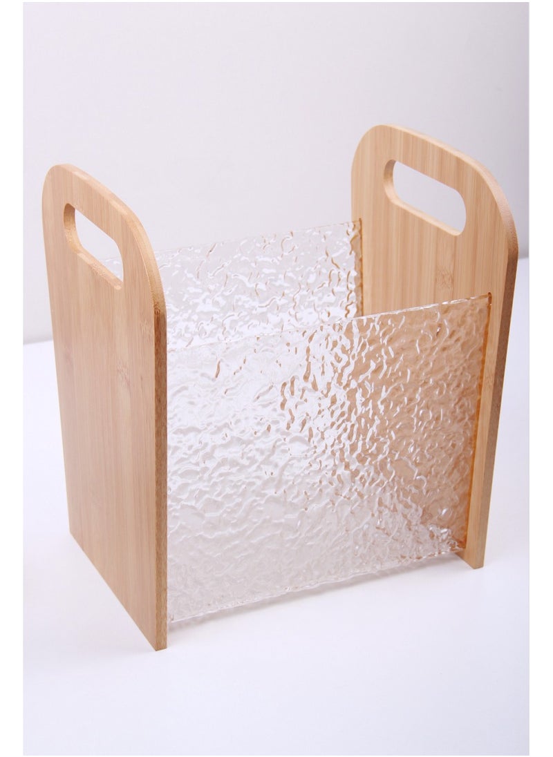 Generic - A modern design wastebasket and tissue holder box set - Image 1