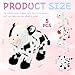 Hollowfly 5 Pcs Cow Stuffed Animals Set Mommy Cow and 4 Baby Plushies with Magnets 98 Inch Plush Animals Toy Gifts for Kids Birthday Party Favors Farm Decorations Party Christmas - Image 4