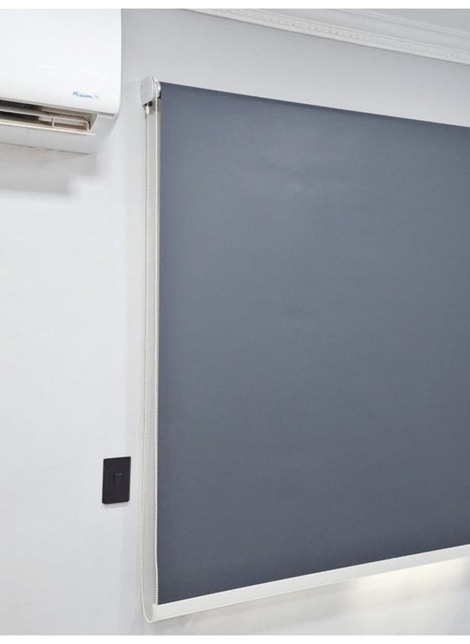 بانيكس  ستائر بلاك اوت رمادي راكن 125W x 125H سم  - Image 3