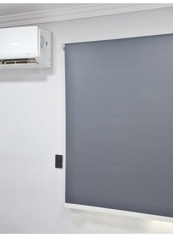 بانيكس  ستائر بلاك اوت رمادي راكن 125W x 125H سم  - Image 1