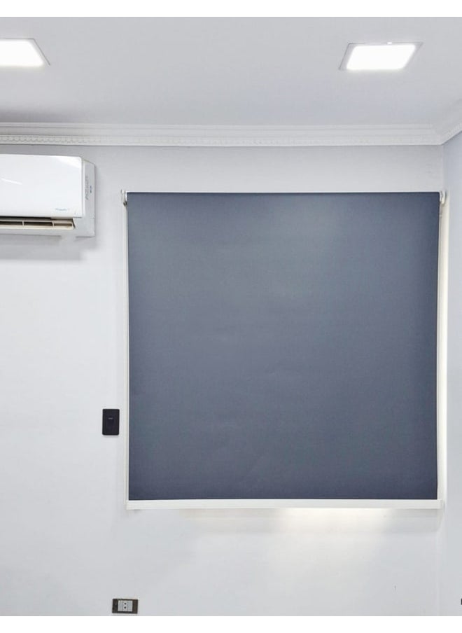 بانيكس  ستائر بلاك اوت رمادي راكن 125W x 125H سم  - Image 2