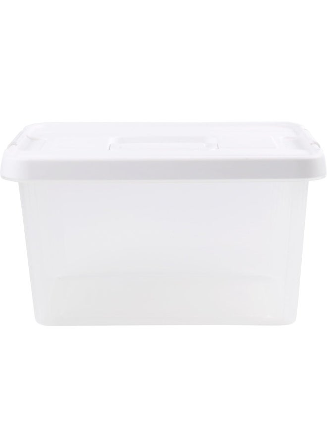 Orchid Superlock Multipurpose Storage Box With Handles Capacity 8.5 Liters Plastic Storage Container With Lid Bpa Free Storage Organizer Box 6642  - Image 4