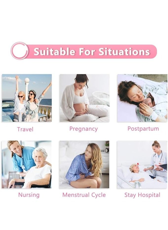 VIUAUAX Disposable Maternity Postpartum Panties, High Waist Breathable Mesh Panties C Section, Maternity Underwear Postpartum Hospital Recovery Maternity Briefs for Women, 8 Pcs - L Size - Image 5