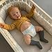 Zero Pam Reborn Baby Dolls Silicone Full Body 20 in Anatomically Correct Boy Reborn Toddler Dolls Rooted Hair Realistic Baby Doll with Accessories for Kids - Image 2