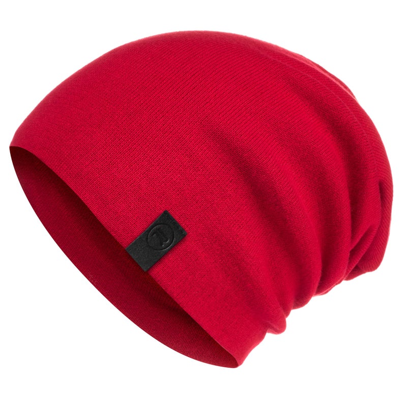 Revony Warm Slouchy Beanie Hat - Deliciously Soft Daily Beanie in Fine Knit - 100% Cotton - Image 1
