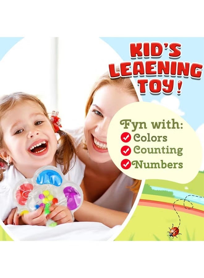 YJ Colour Sorting Toys for Toddlers 3 to 6 Year Old, Toddler Sensory Fidget Toys for Autism Fine Motor Skills Toys Age 3 4 5 Boys Color Match Toys Gifts for Boys Montessori Toys for 1 2 3 Year Olds - Image 5