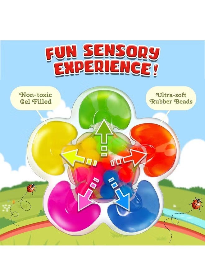 YJ Colour Sorting Toys for Toddlers 3 to 6 Year Old, Toddler Sensory Fidget Toys for Autism Fine Motor Skills Toys Age 3 4 5 Boys Color Match Toys Gifts for Boys Montessori Toys for 1 2 3 Year Olds - Image 3