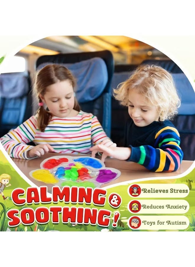 YJ Colour Sorting Toys for Toddlers 3 to 6 Year Old, Toddler Sensory Fidget Toys for Autism Fine Motor Skills Toys Age 3 4 5 Boys Color Match Toys Gifts for Boys Montessori Toys for 1 2 3 Year Olds - Image 4