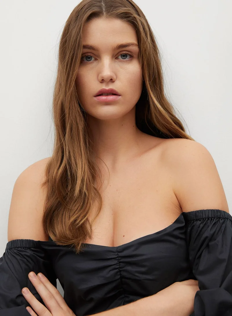 MANGO Off-shoulder Top