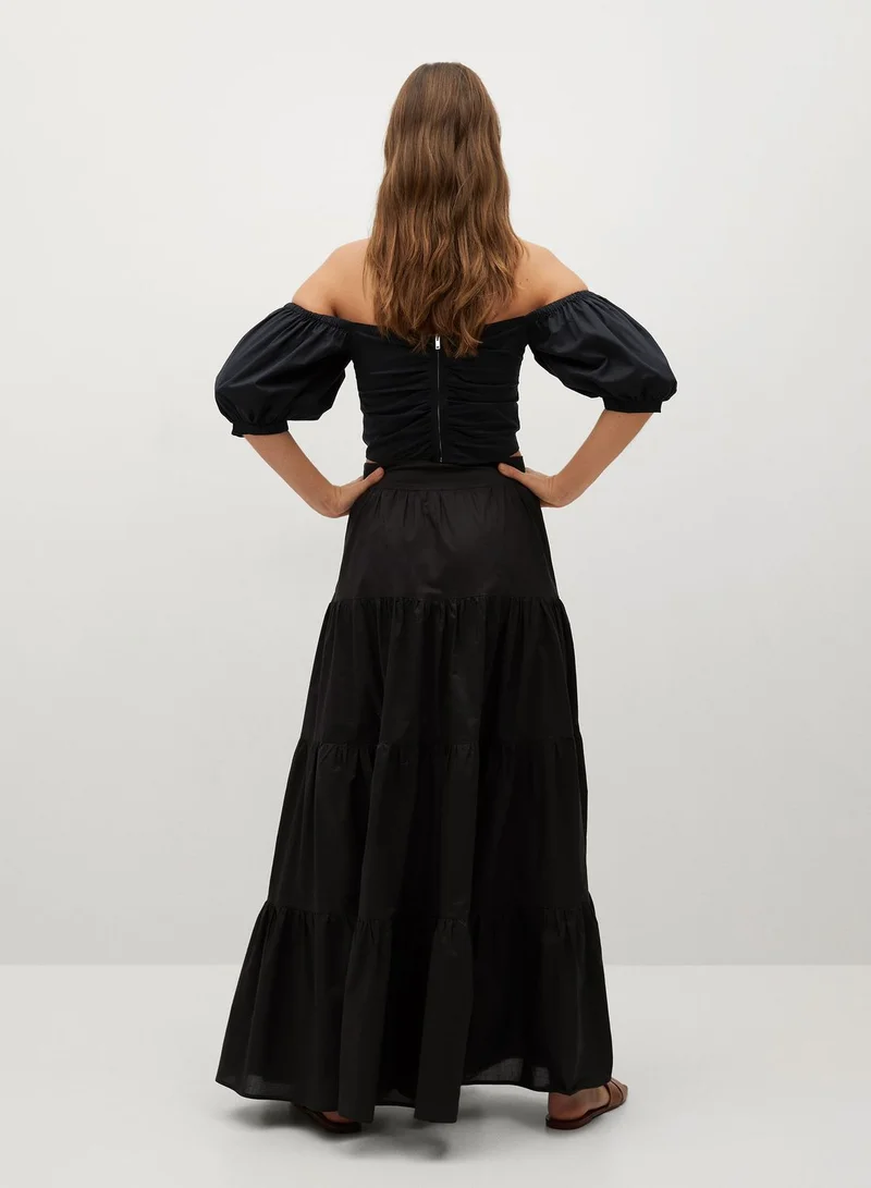MANGO Off-shoulder Top