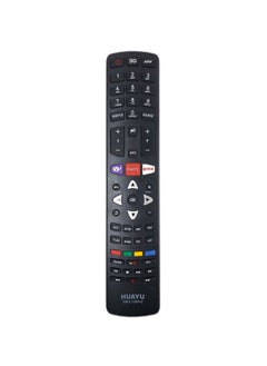 Huayu Remote Control For TCL Smart TV Black 