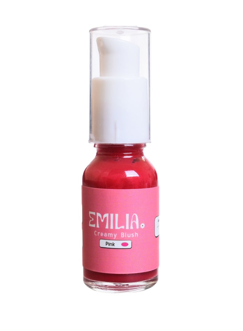 Emilia Cosmetics Pink Creamy Blush - Image 1