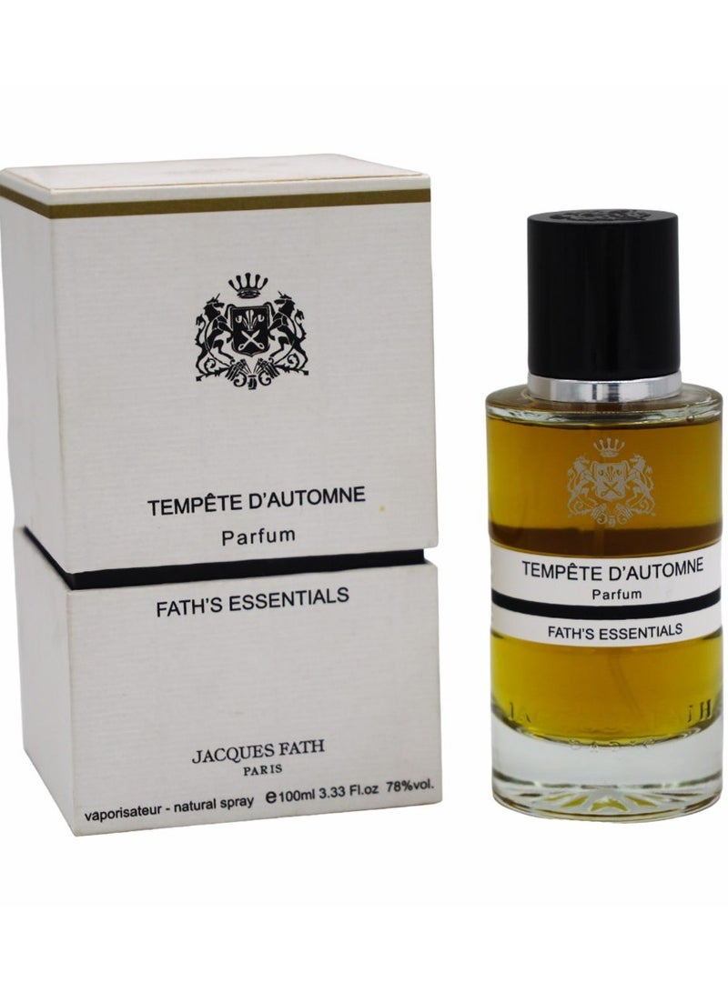 Jacques Fath Jacques Faith Tempête D’Automne Eau De Parfum 100ml - Image 2