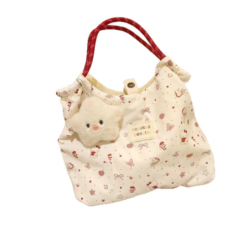 Cute Cat Shoulder Tote Bag for Women - Image 5