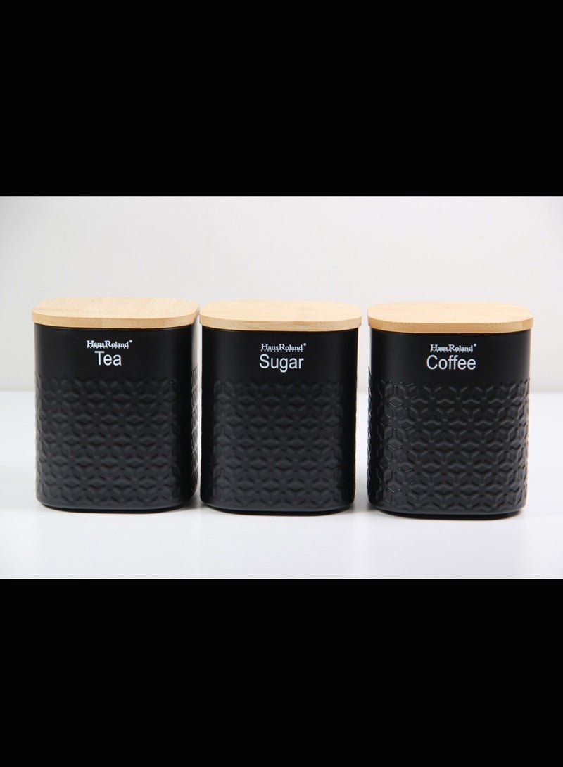 MARS Q Tea, coffee and sugar storage jars - Image 1