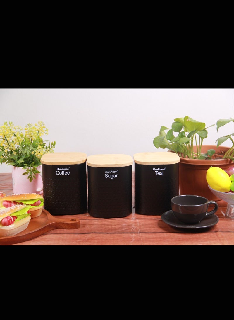 MARS Q Tea, coffee and sugar storage jars - Image 2