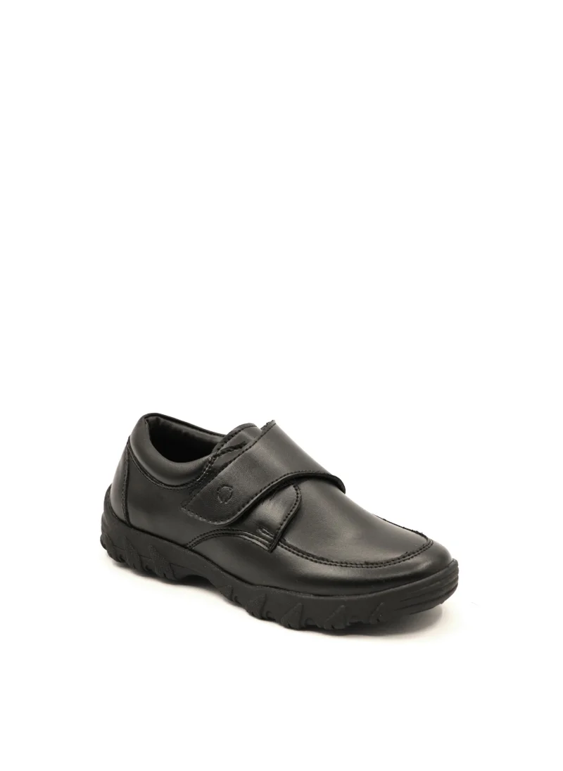 جيومني أحذية مدرسية للأولاد - أحذية رسمية سوداء متينة للأطفال | نعل مضاد للانزلاق ، نعل داخلي مبطن ، سهل الإغلاق | مثالي للاستخدام اليومي والأنشطة المدرسية