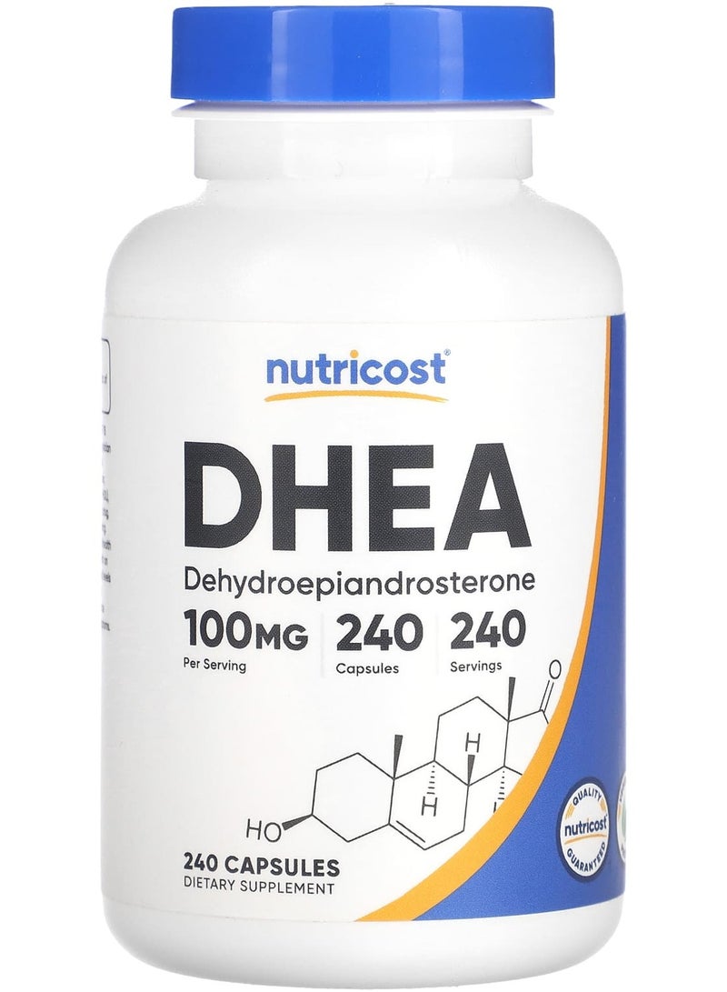 Nutricost DHEA , 100 mg , 240 Capsules