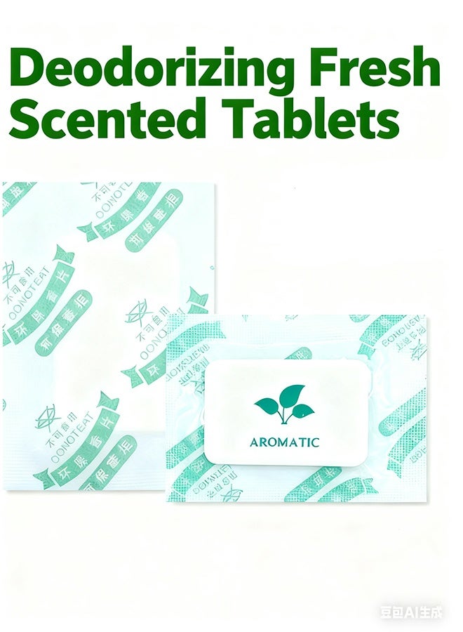 هابي دي 50 قرصًا من الزيوت العطرية، مجموعة عطور للمنزل، معطر هواء، أقراص معطرة مزودة بالكثافة لتزيين الروائح، أقراص عطر لخزانة الملابس، موزع عطور للحمام - Image 2