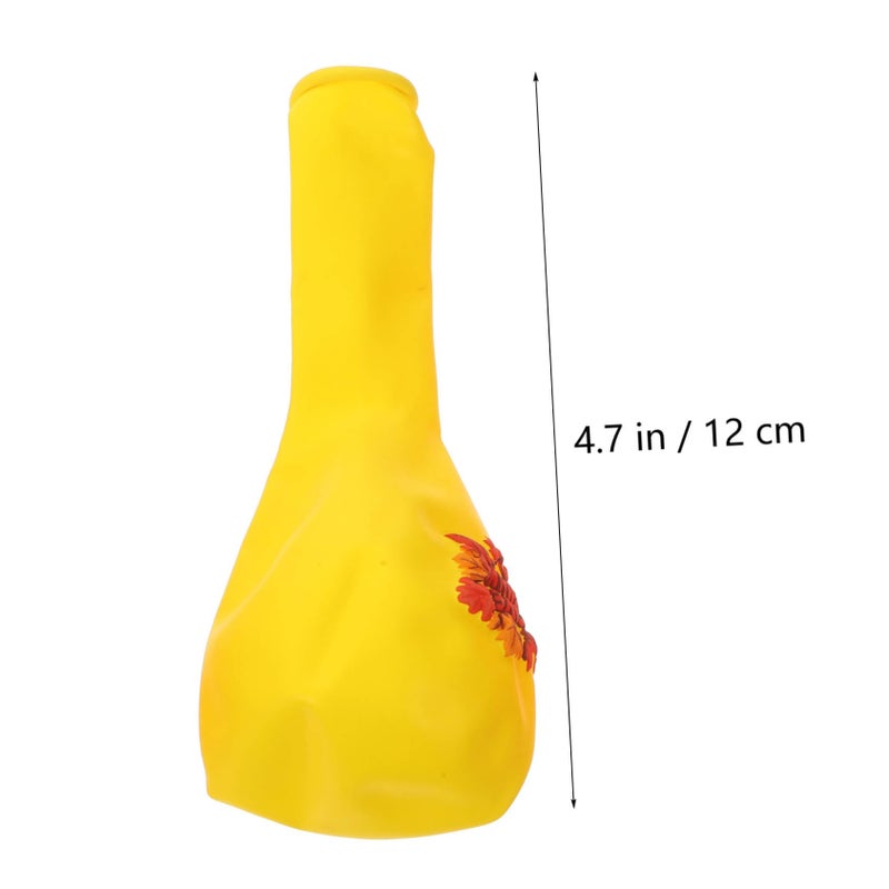 Thanksgiving Balloons 30pcs Fall Decorations with Turkey Pumpkin Maple Leaf Designs - Image 3