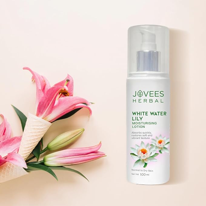 Jovees - White Water Lily Moisturising Lotion (100ml) - Image 3