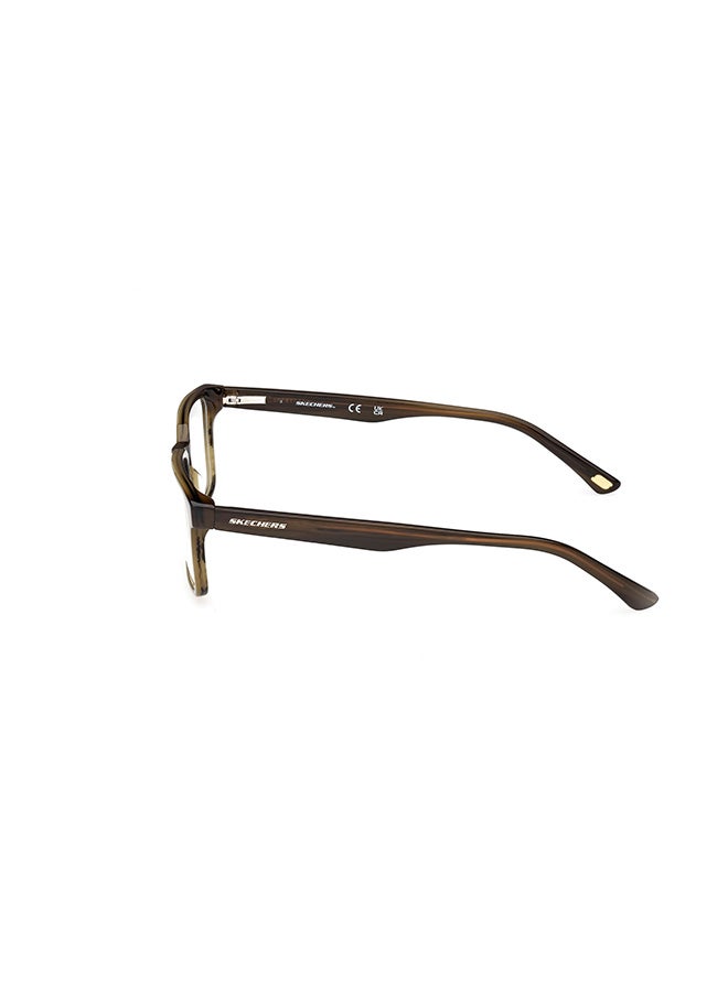 SKECHERS Men's Rectangular Eyeglass Frames Dark Green SKECHERS SE335309851 51 mm - Image 2
