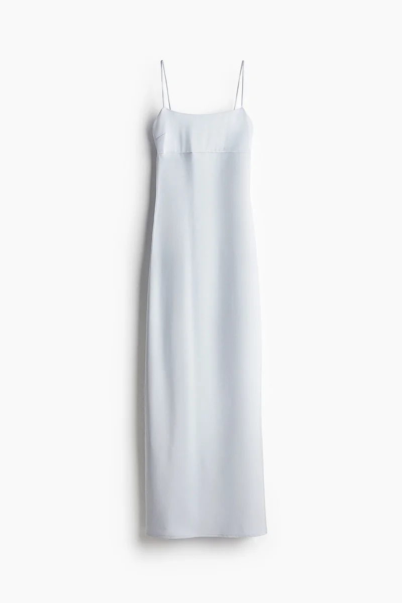 H&M Tie-detail maxi dress