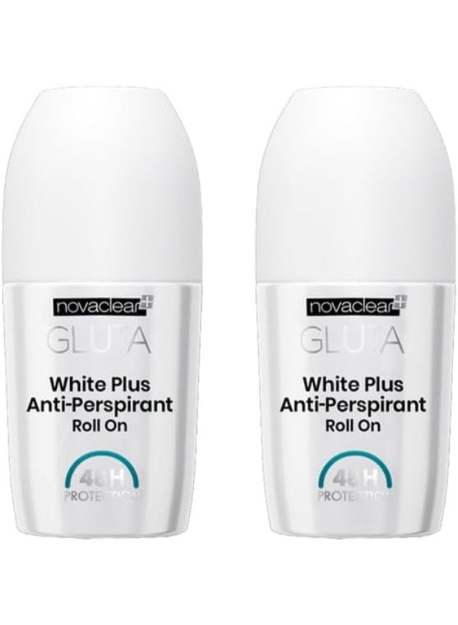 Novaclear Gluta White Plus Anti-Perspirant Roll On (Buy 1, Get 1) - Image 1