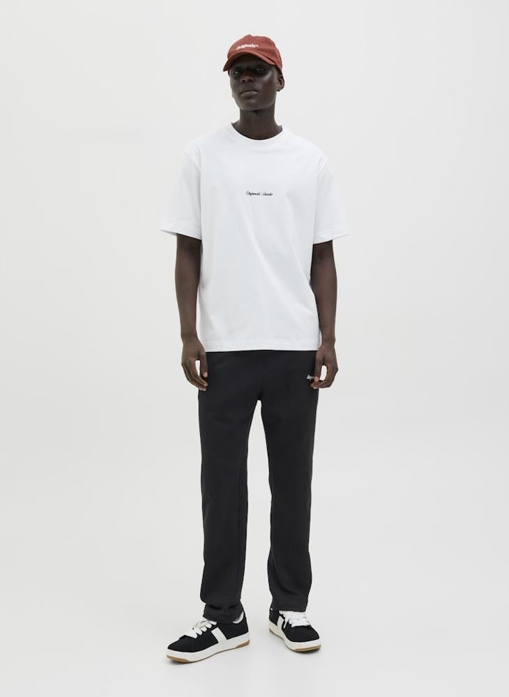 JACK & JONES Logo Drawstring Sweatpants - Image 1