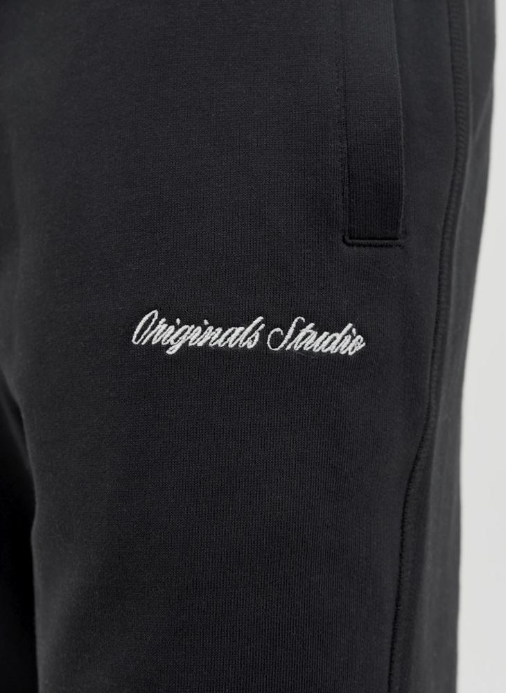 JACK & JONES Logo Drawstring Sweatpants - Image 3